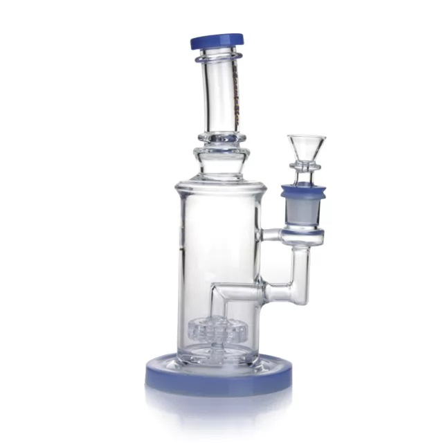 10 Inch Matrix Perc Bong w/ Bent Neck