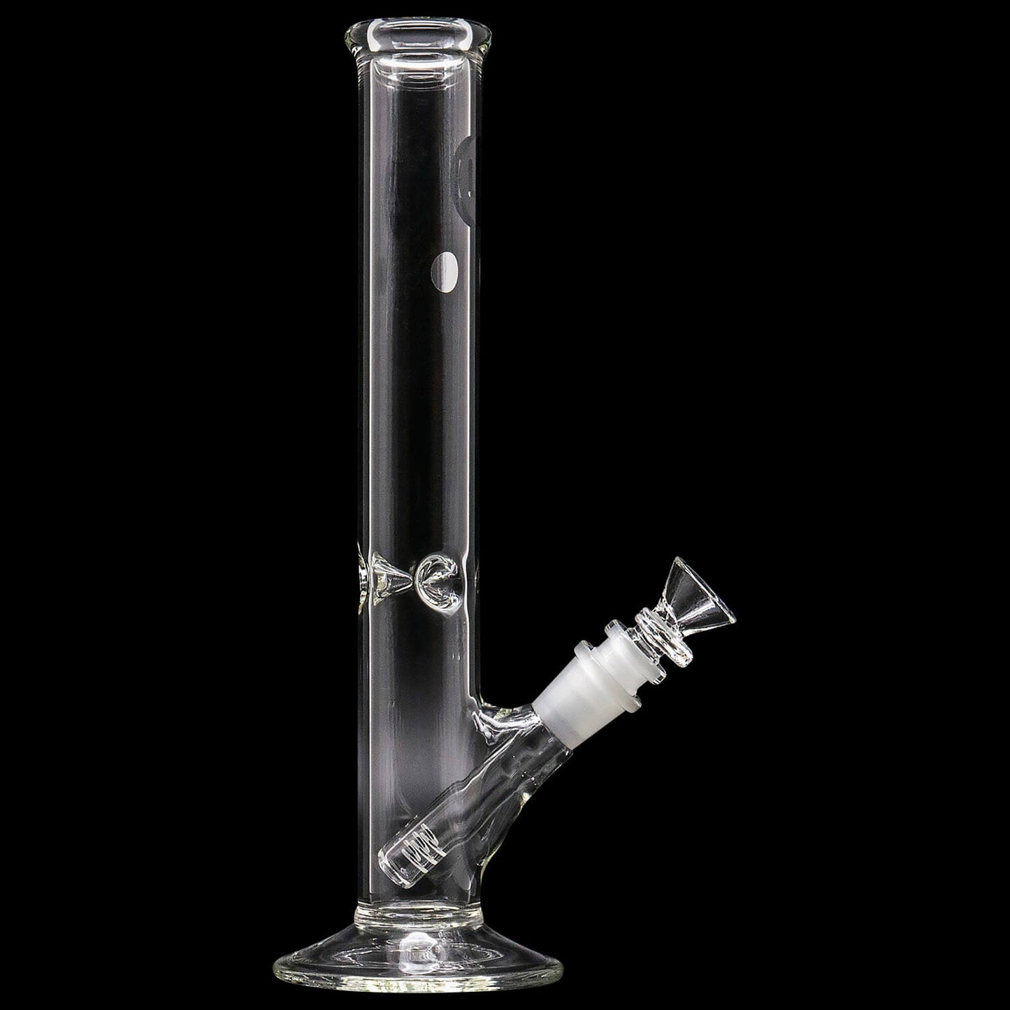 "Straight Shooter" 12 Inch Clear Straight Bong