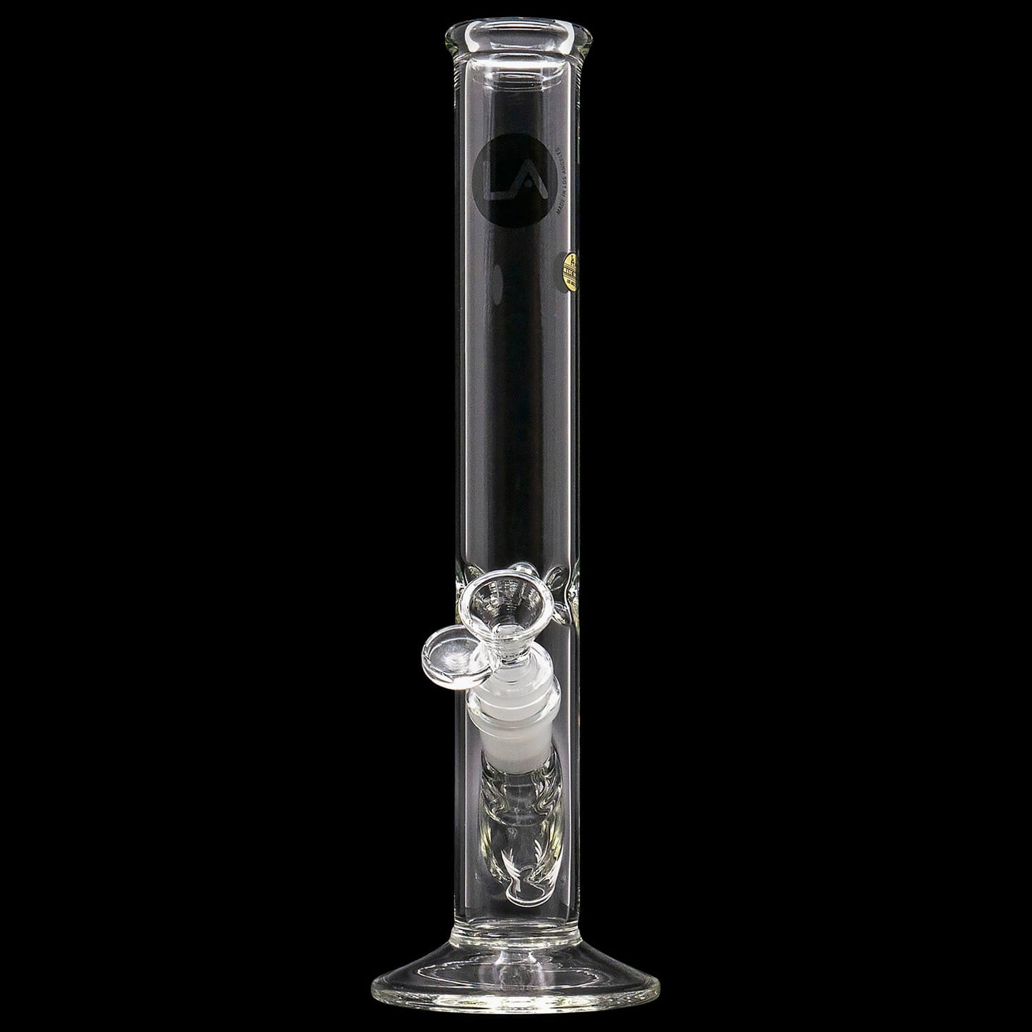 "Straight Shooter" 12 Inch Clear Straight Bong