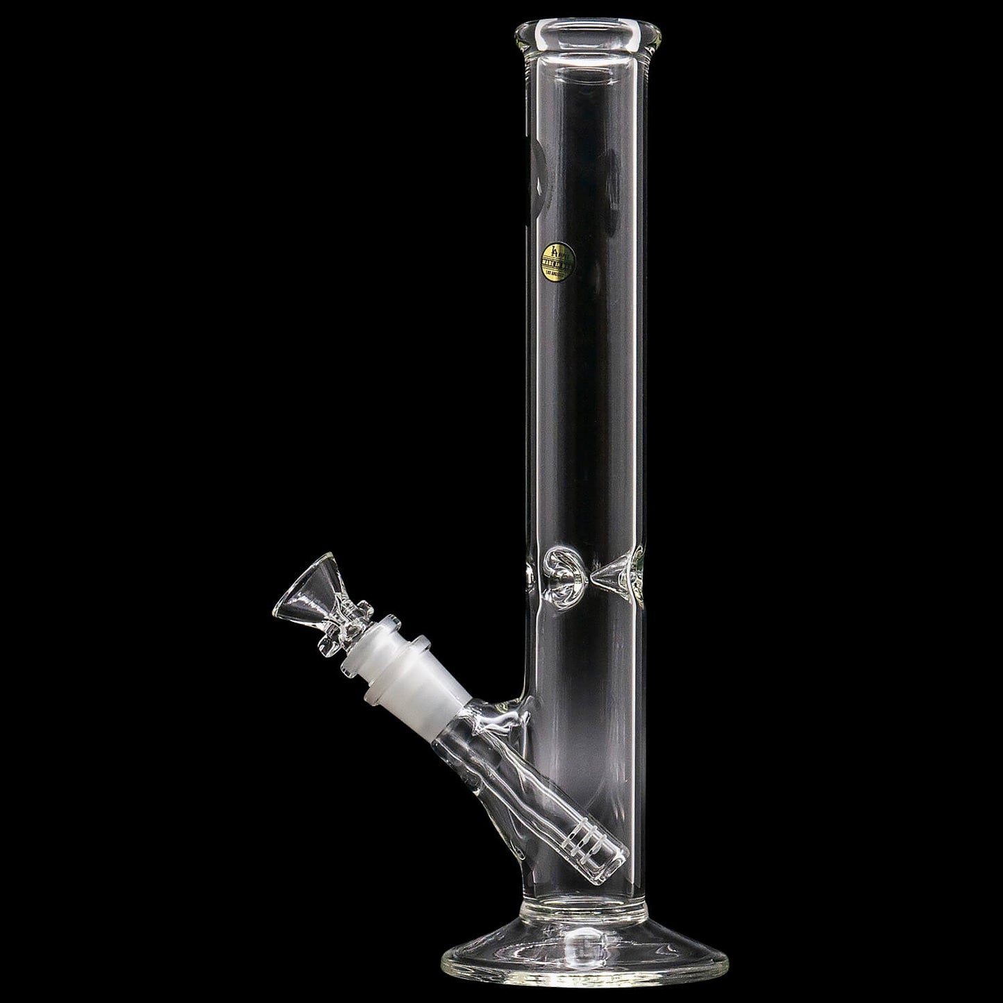 "Straight Shooter" 12 Inch Clear Straight Bong