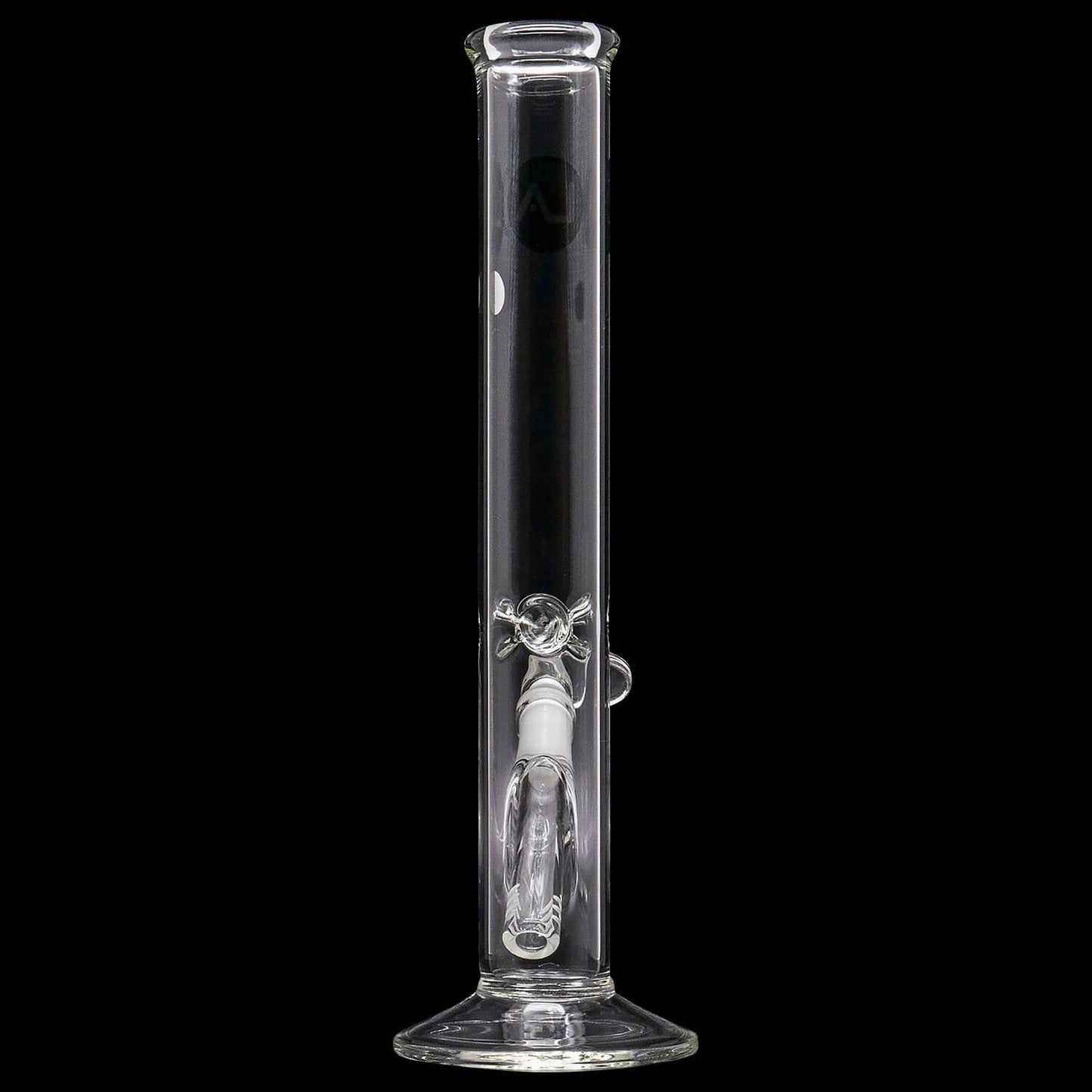 "Straight Shooter" 12 Inch Clear Straight Bong