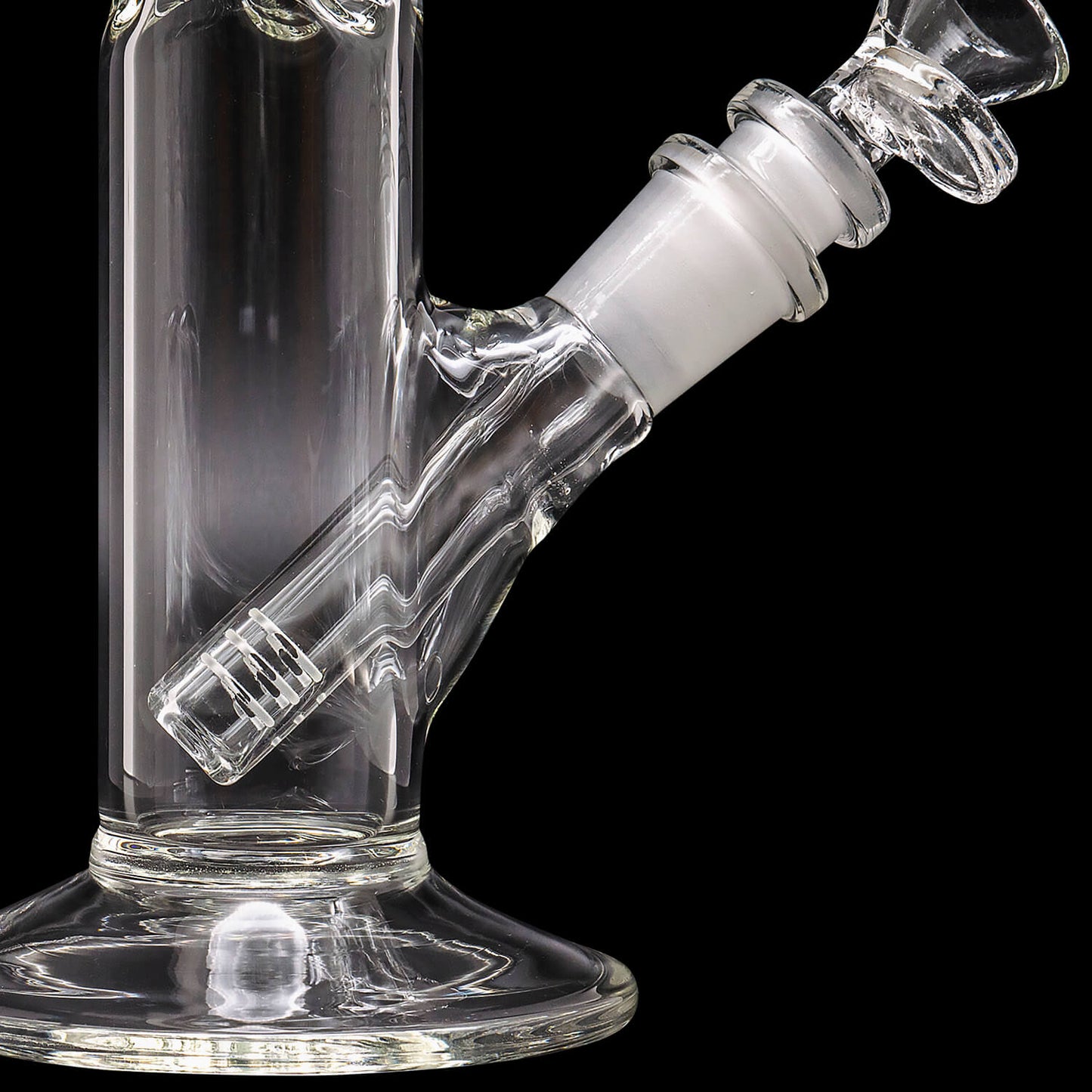 "Straight Shooter" 12 Inch Clear Straight Bong