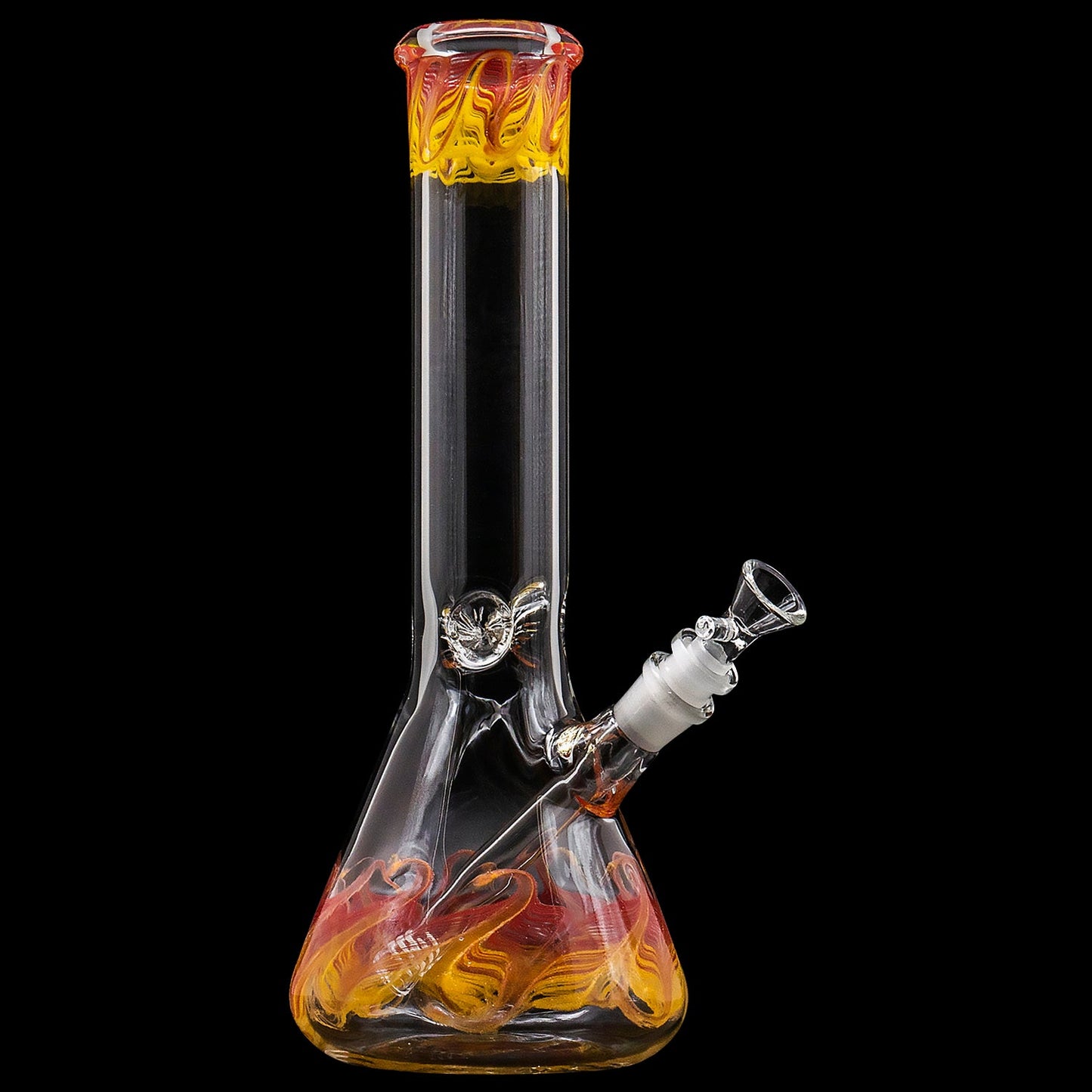 "Phoenix Rising" Color Wrapped Beaker Bong