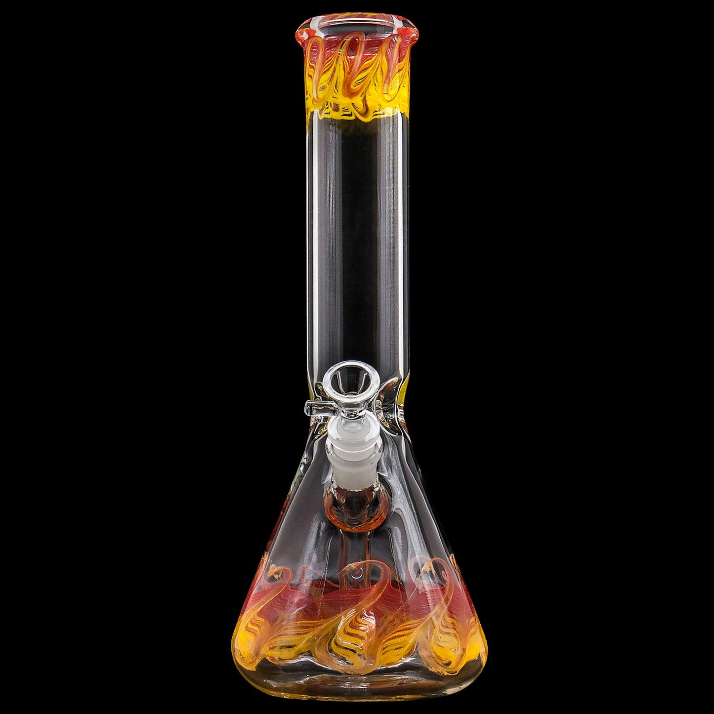 "Phoenix Rising" Color Wrapped Beaker Bong