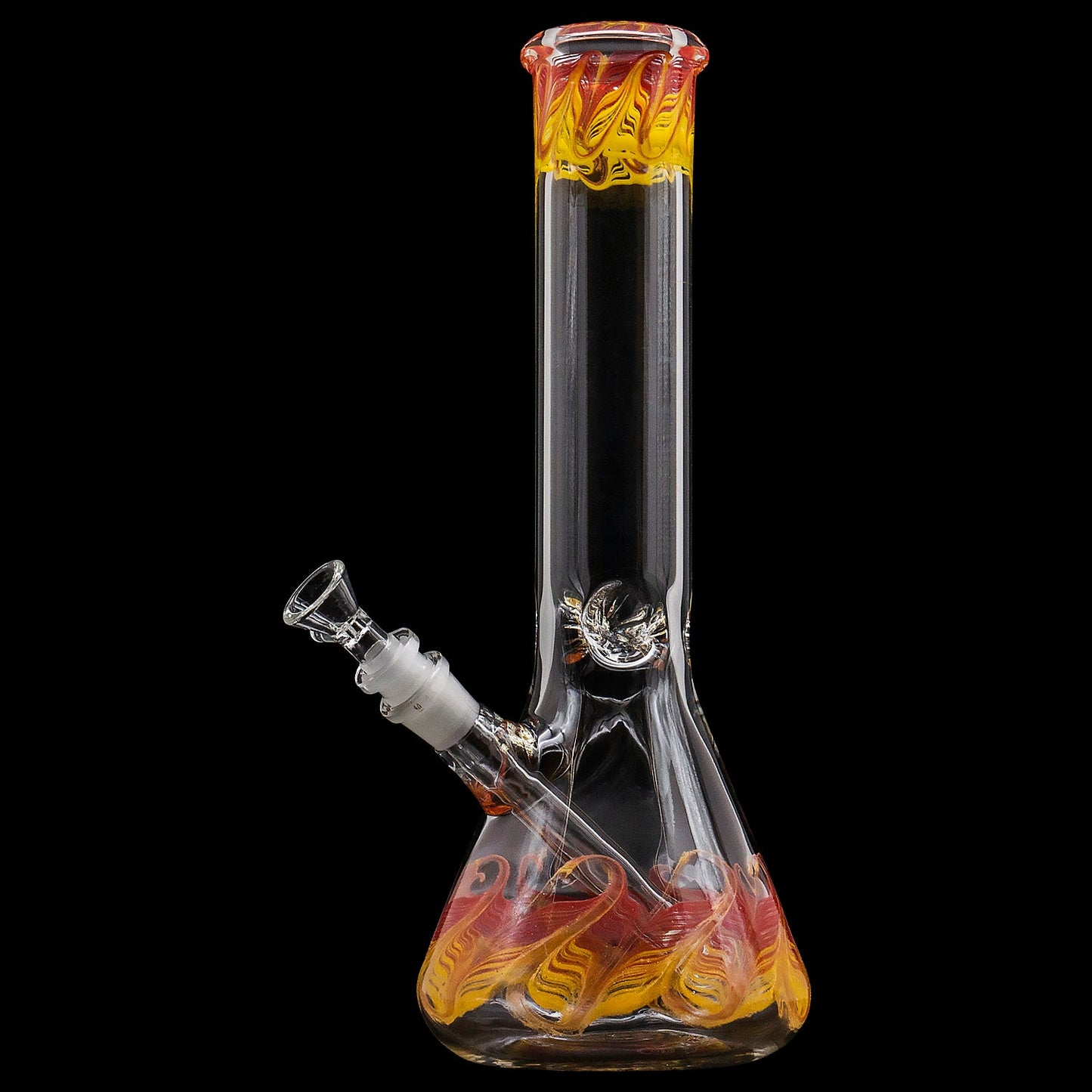 "Phoenix Rising" Color Wrapped Beaker Bong