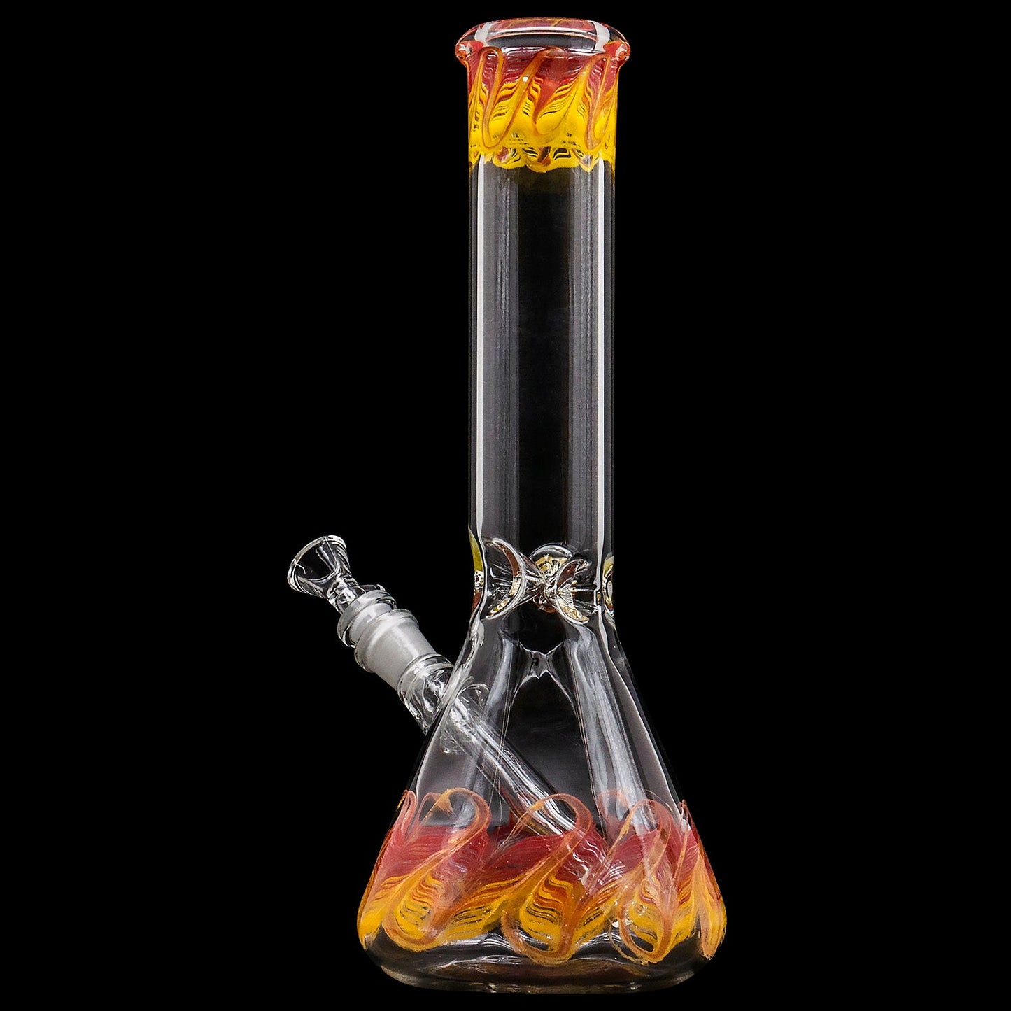 "Phoenix Rising" Color Wrapped Beaker Bong