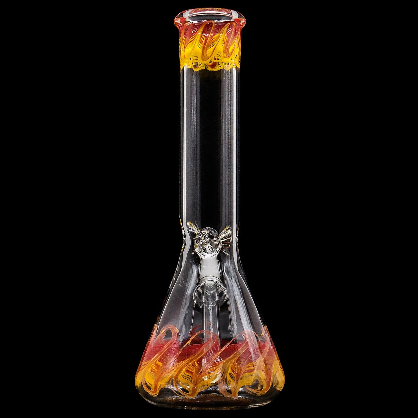 "Phoenix Rising" Color Wrapped Beaker Bong