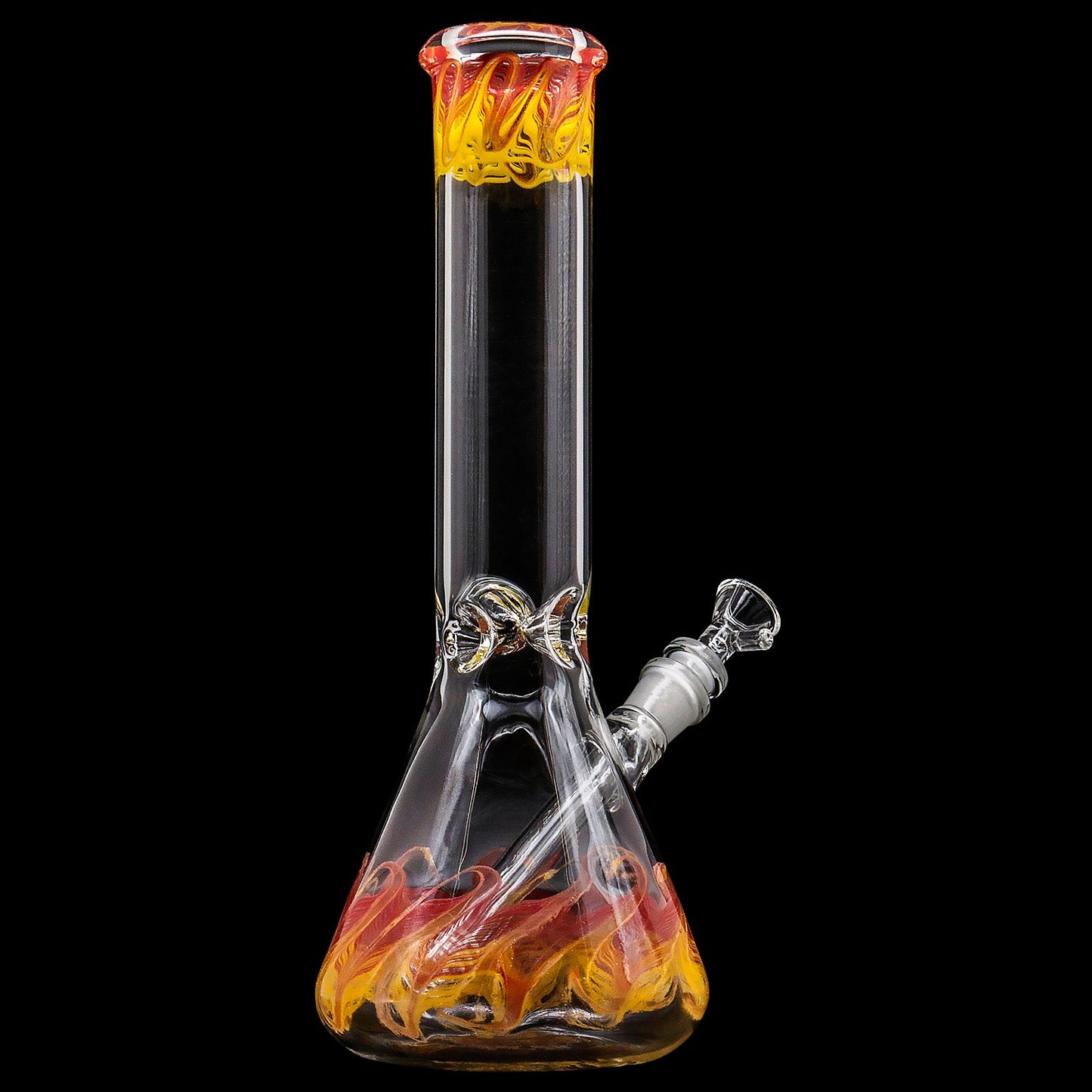 "Phoenix Rising" Color Wrapped Beaker Bong