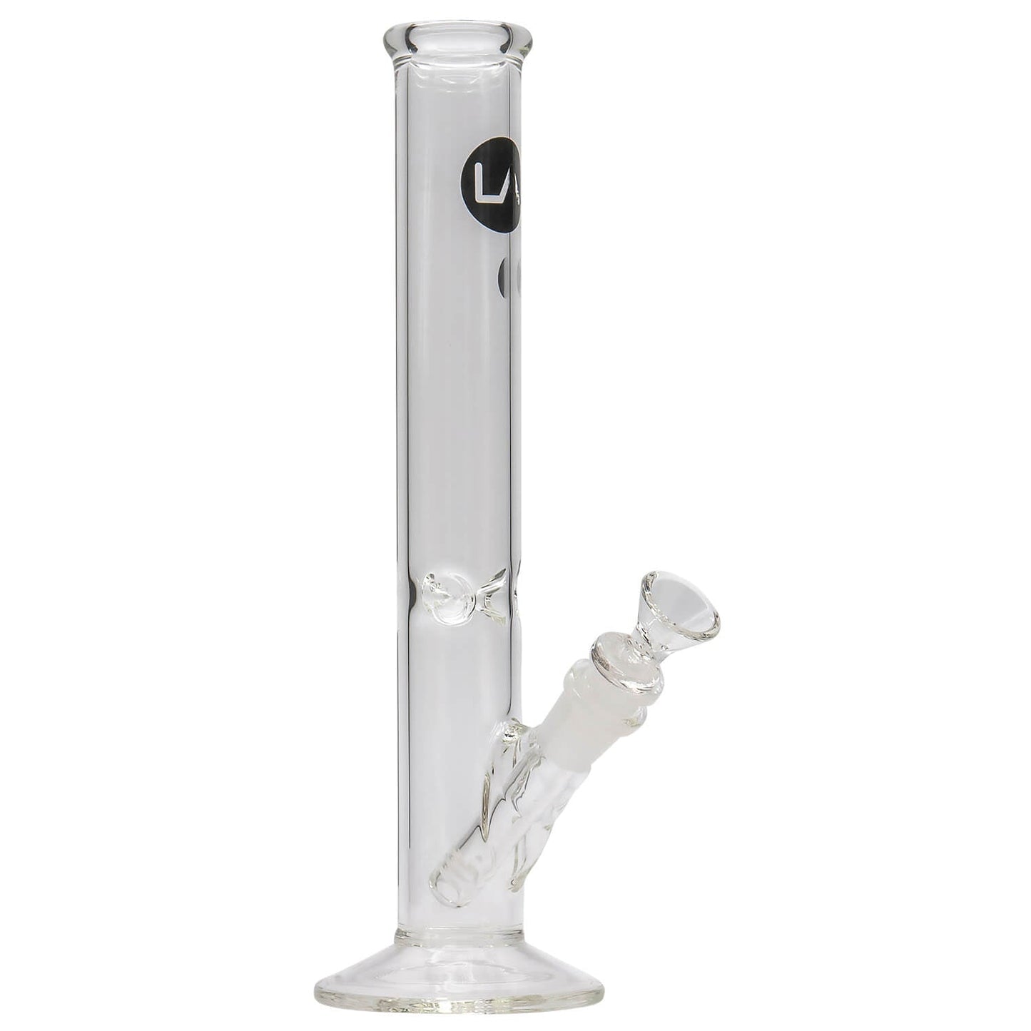 "Straight Shooter" 12 Inch Clear Straight Bong