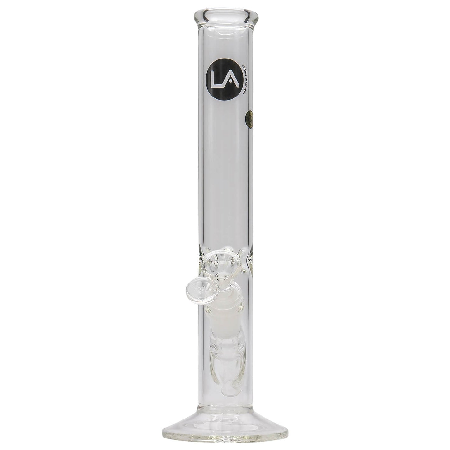 "Straight Shooter" 12 Inch Clear Straight Bong