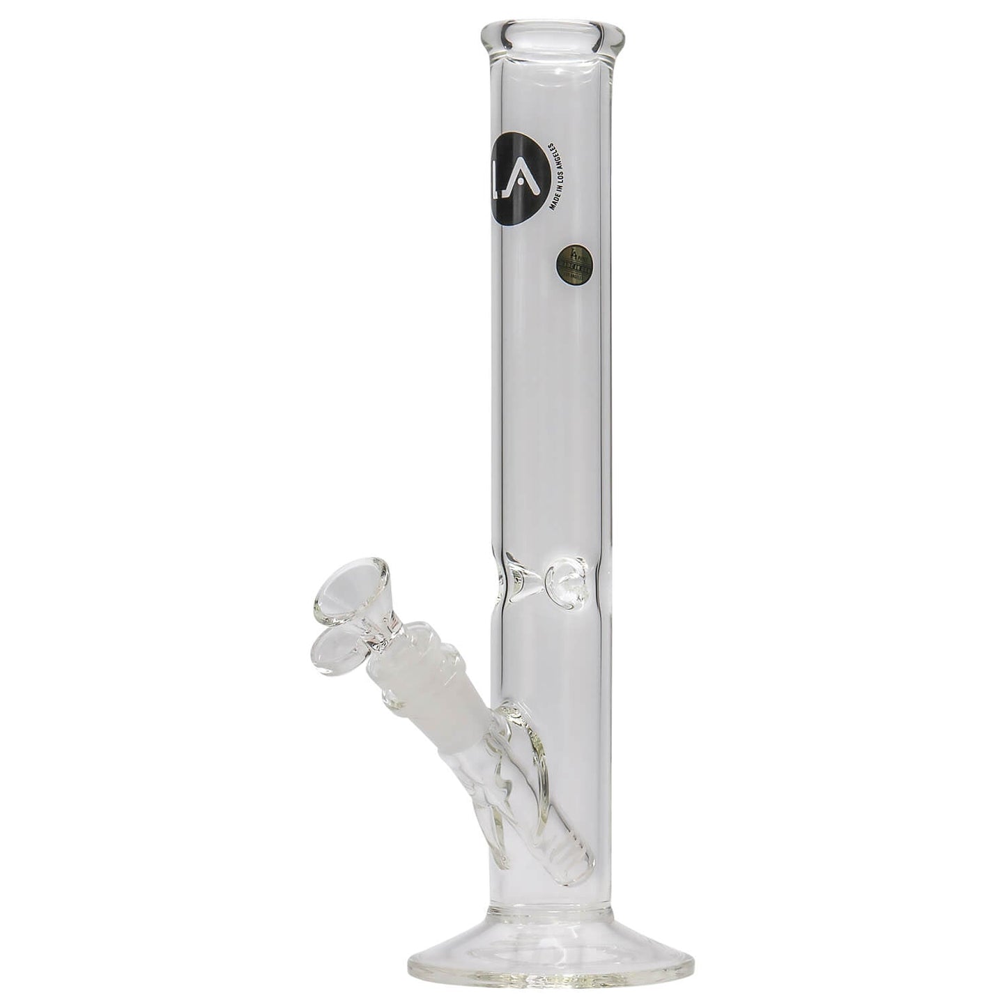 "Straight Shooter" 12 Inch Clear Straight Bong