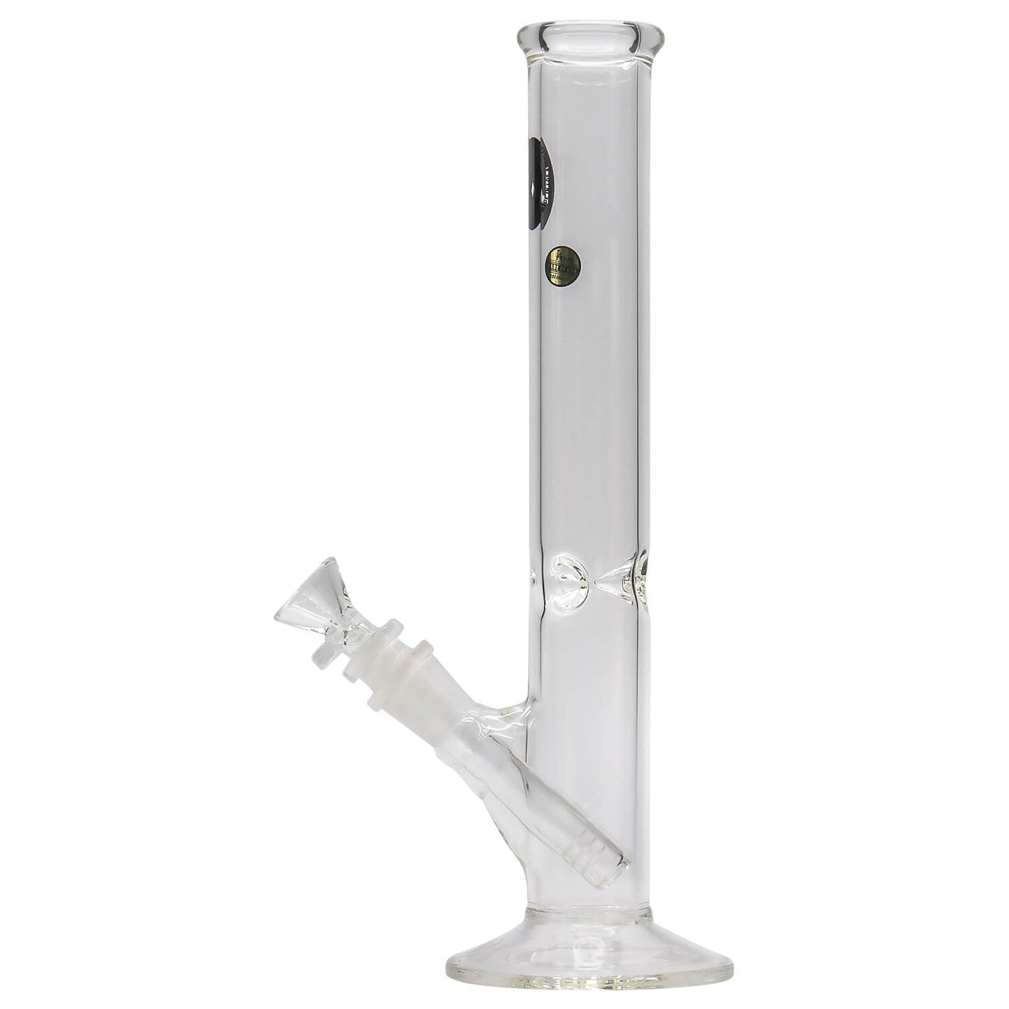 "Straight Shooter" 12 Inch Clear Straight Bong