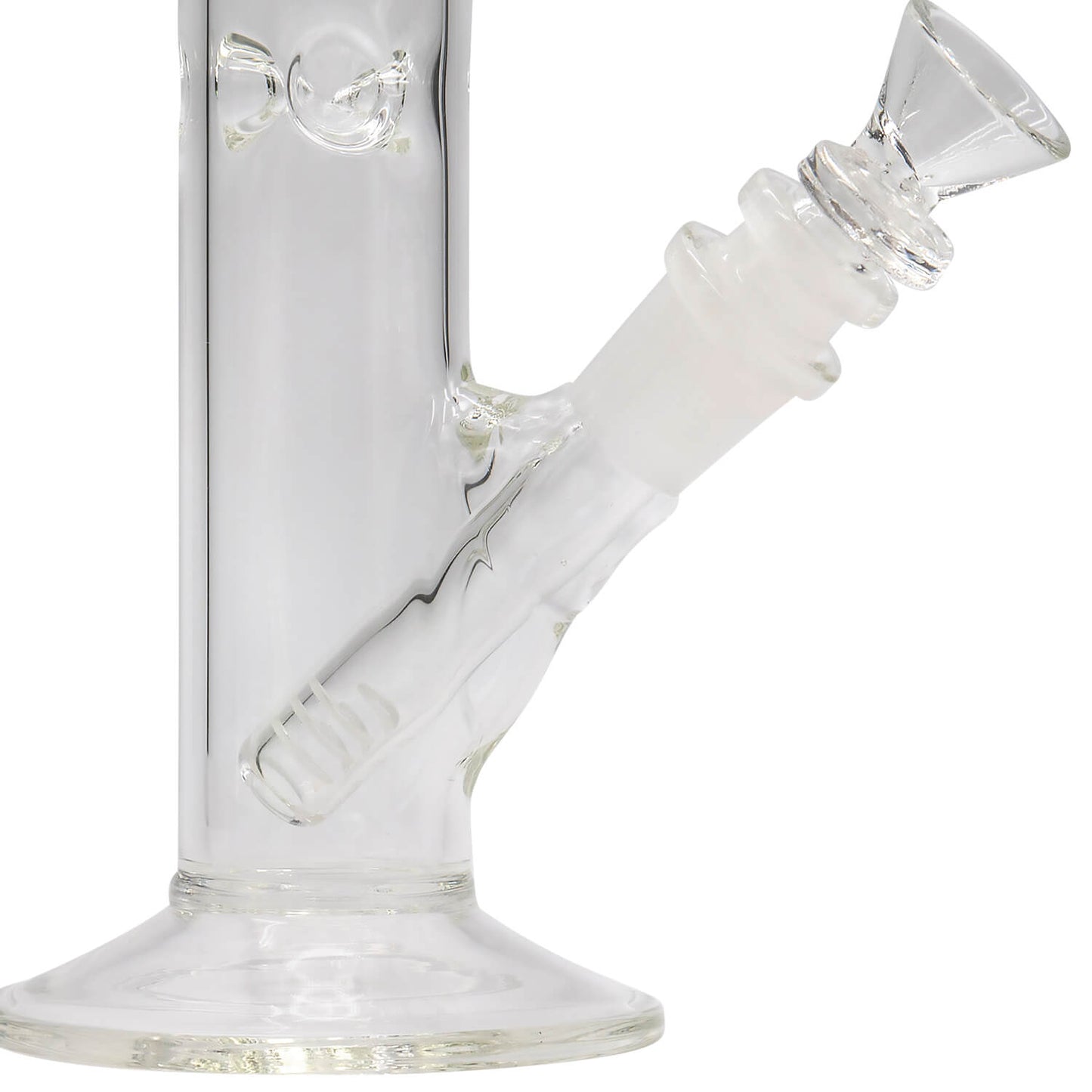 "Straight Shooter" 12 Inch Clear Straight Bong