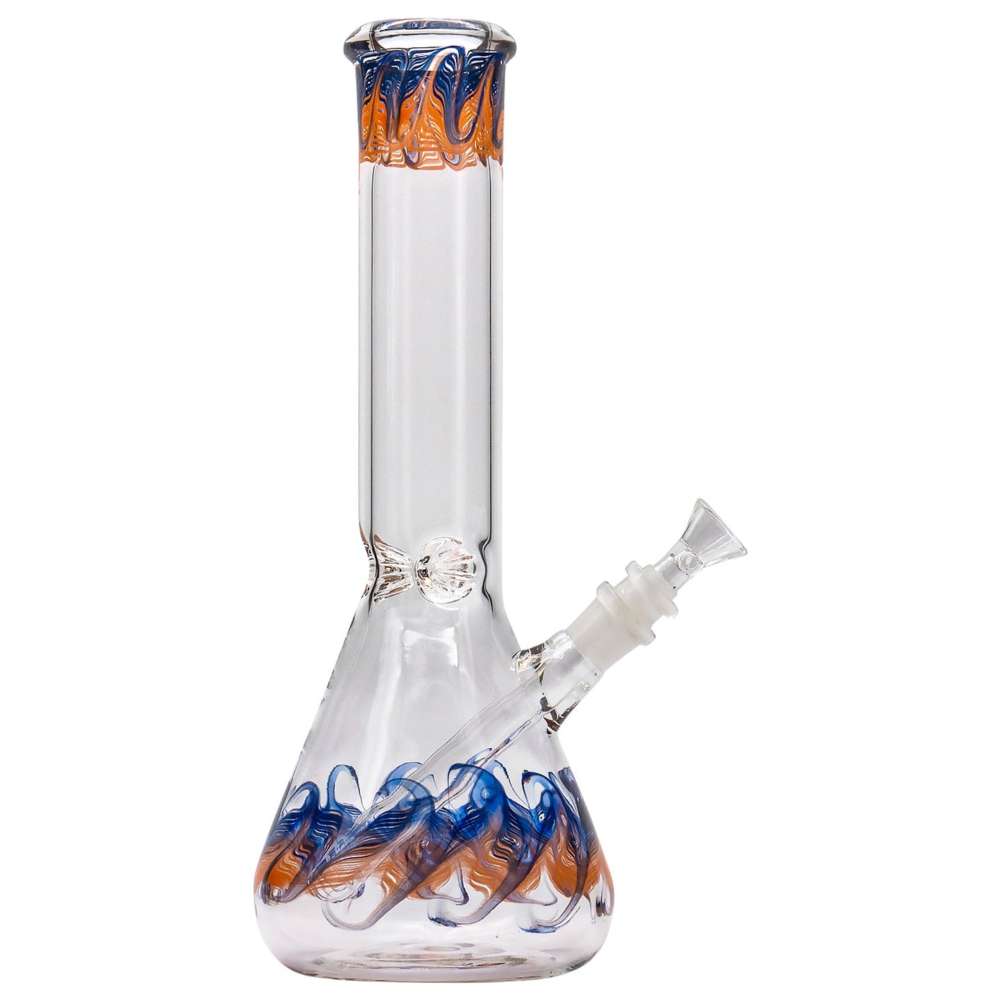 "Phoenix Rising" Color Wrapped Beaker Bong