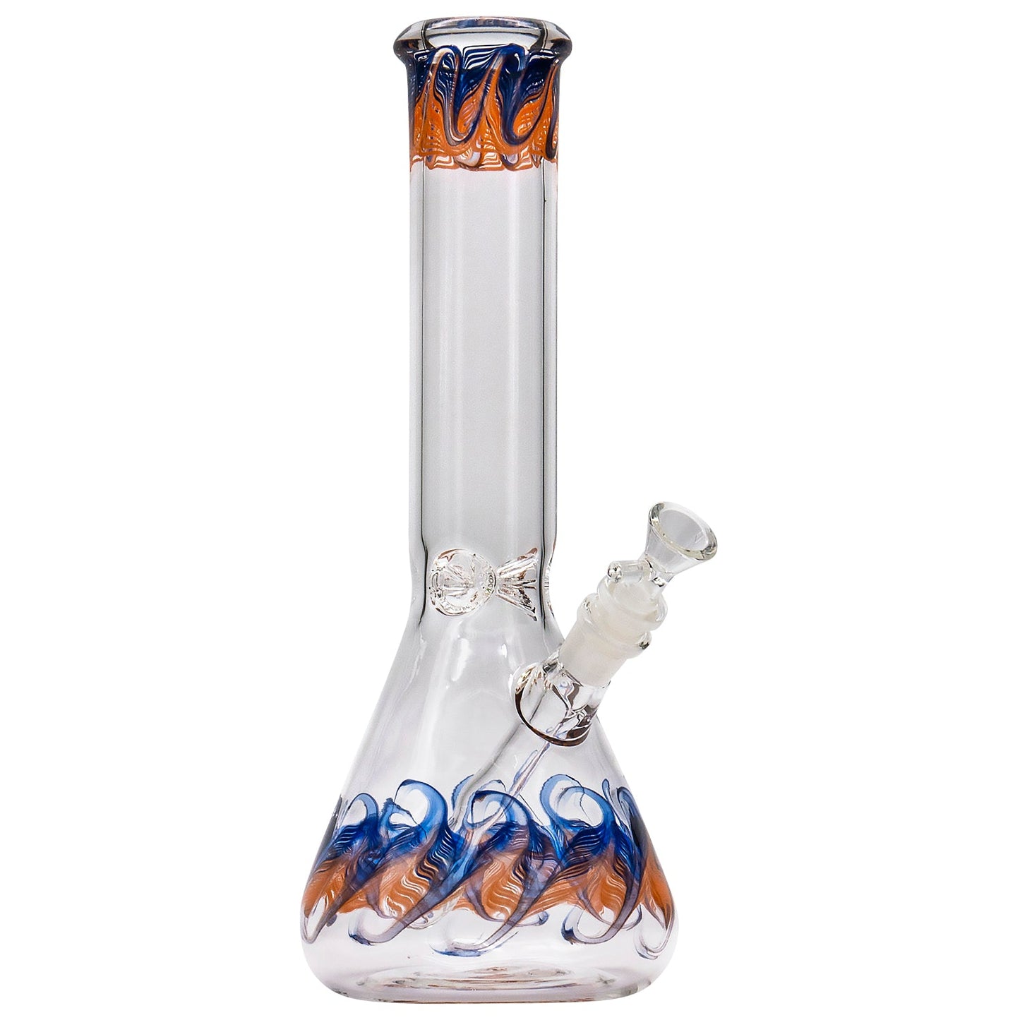 "Phoenix Rising" Color Wrapped Beaker Bong