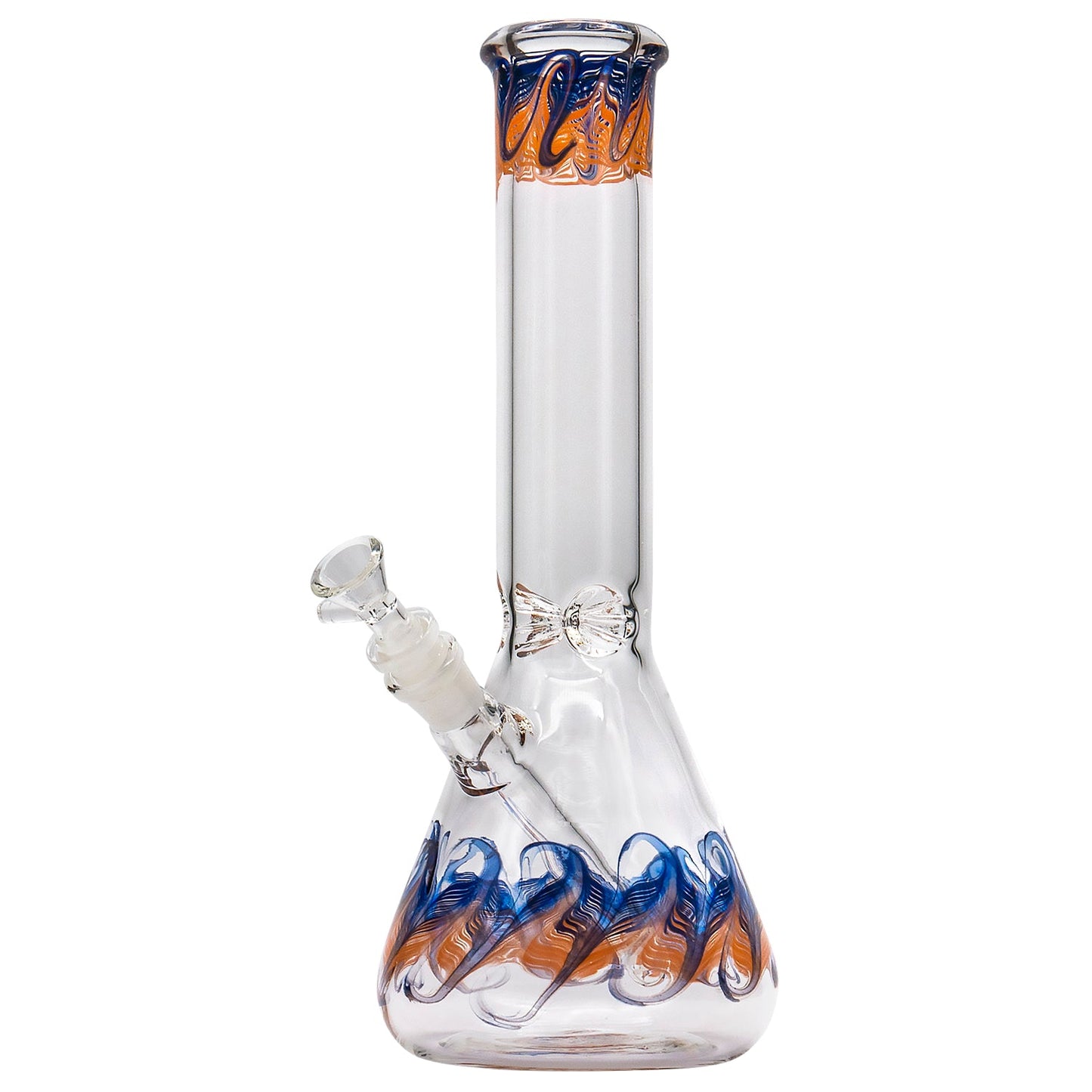 "Phoenix Rising" Color Wrapped Beaker Bong