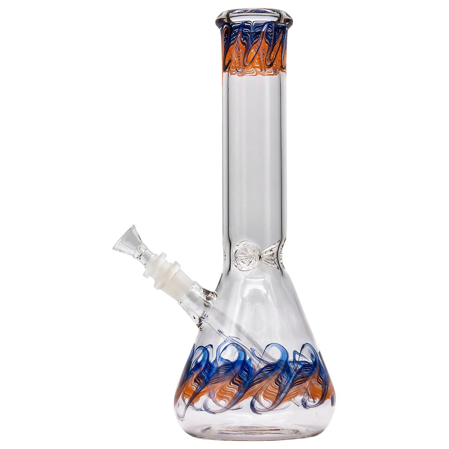 "Phoenix Rising" Color Wrapped Beaker Bong