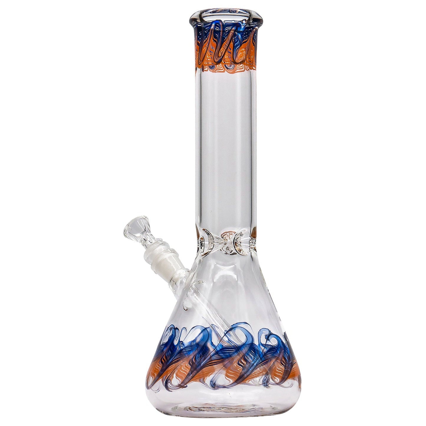 "Phoenix Rising" Color Wrapped Beaker Bong