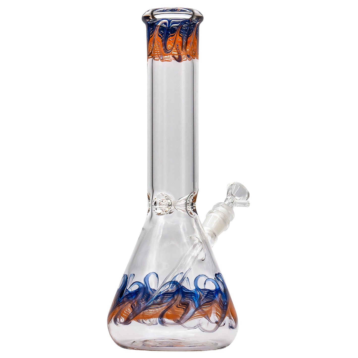 "Phoenix Rising" Color Wrapped Beaker Bong