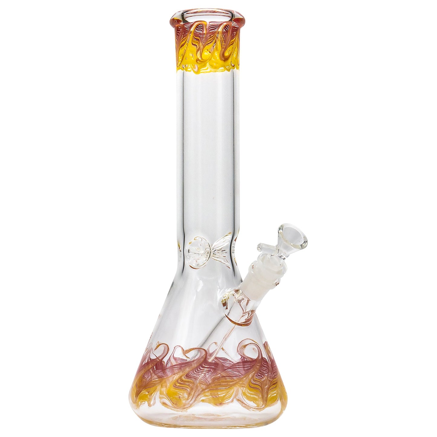 "Phoenix Rising" Color Wrapped Beaker Bong