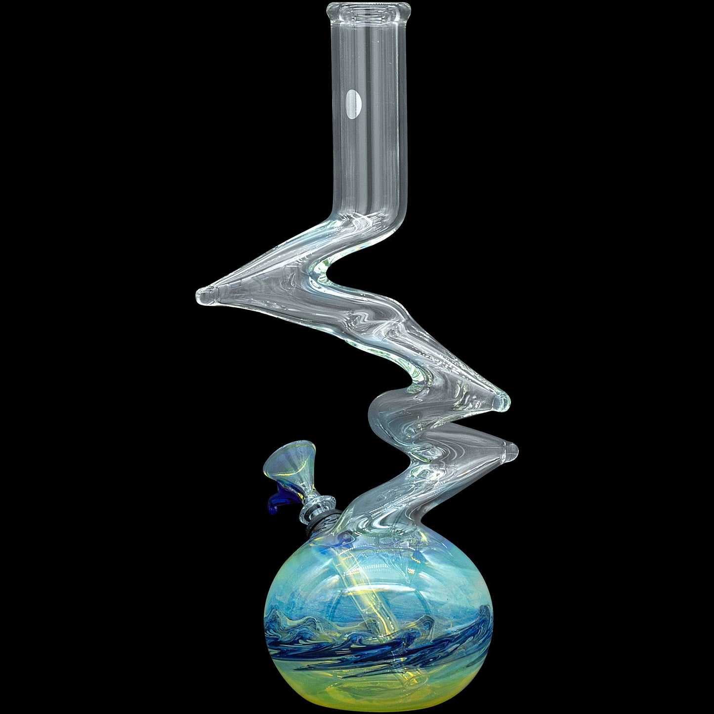 "Switchback" Bubble Base Bong