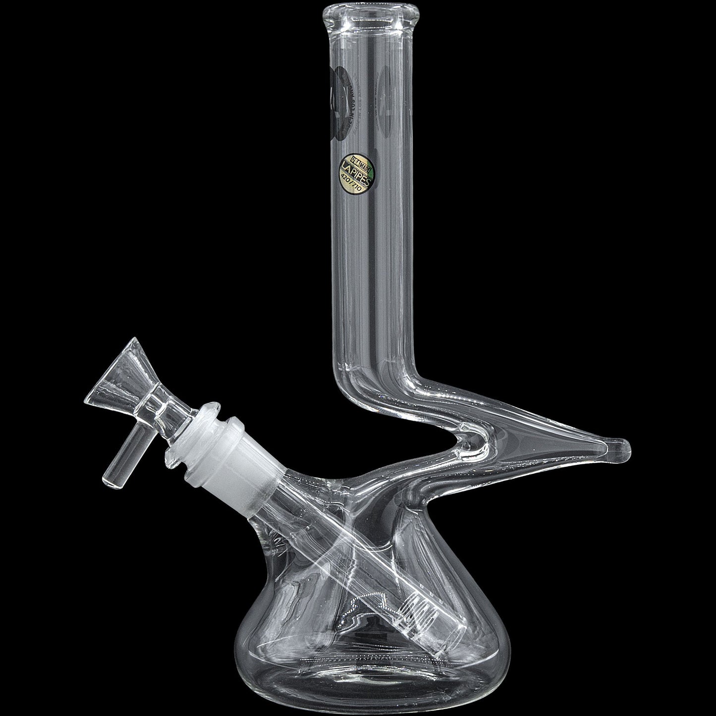 "Zag" Beaker Zong Style Bong