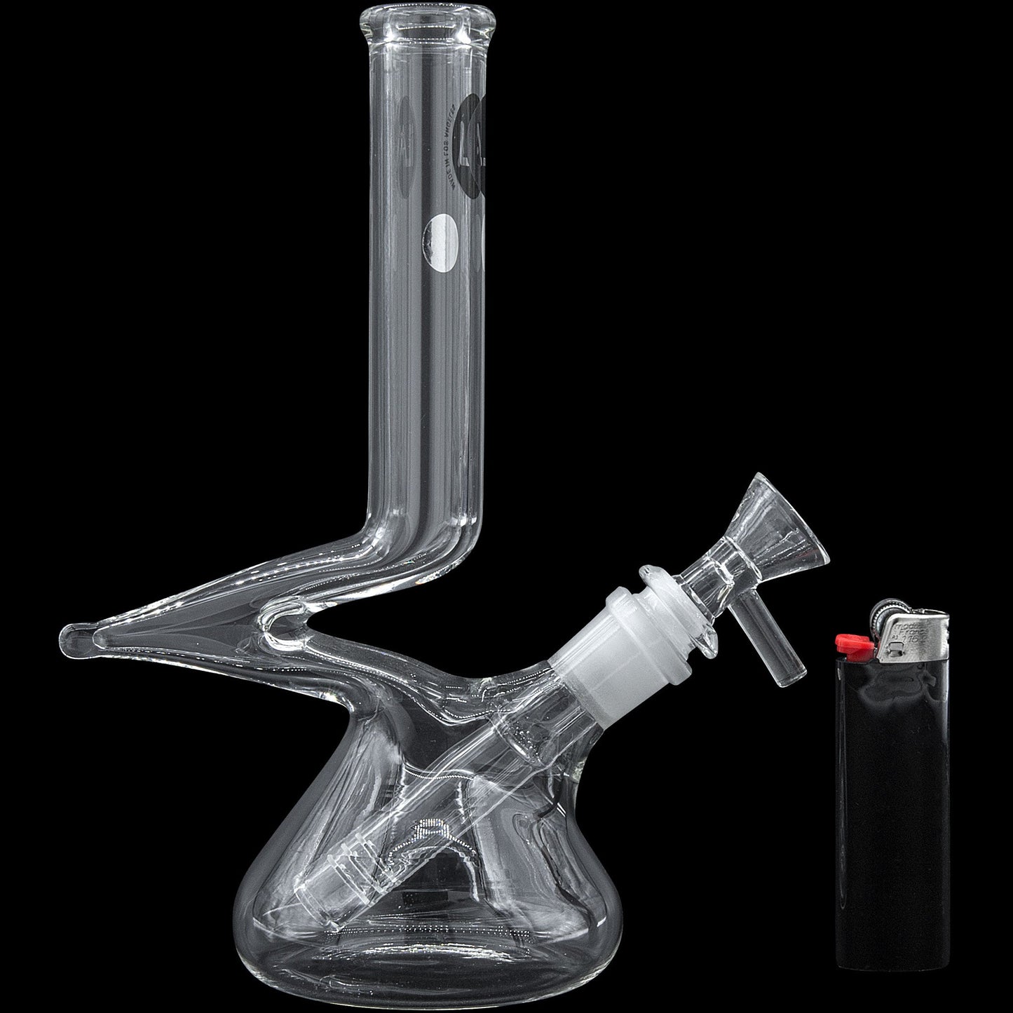 "Zag" Beaker Zong Style Bong