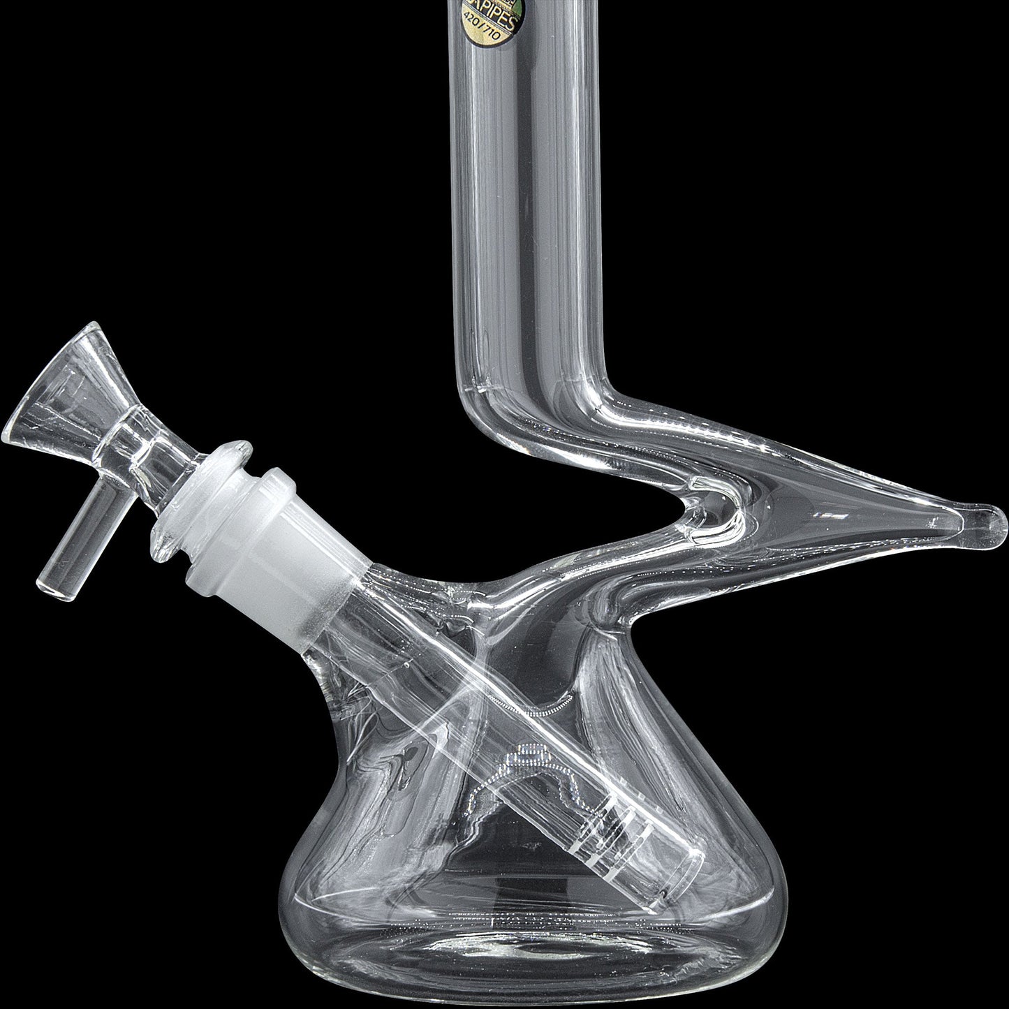 "Zag" Beaker Zong Style Bong