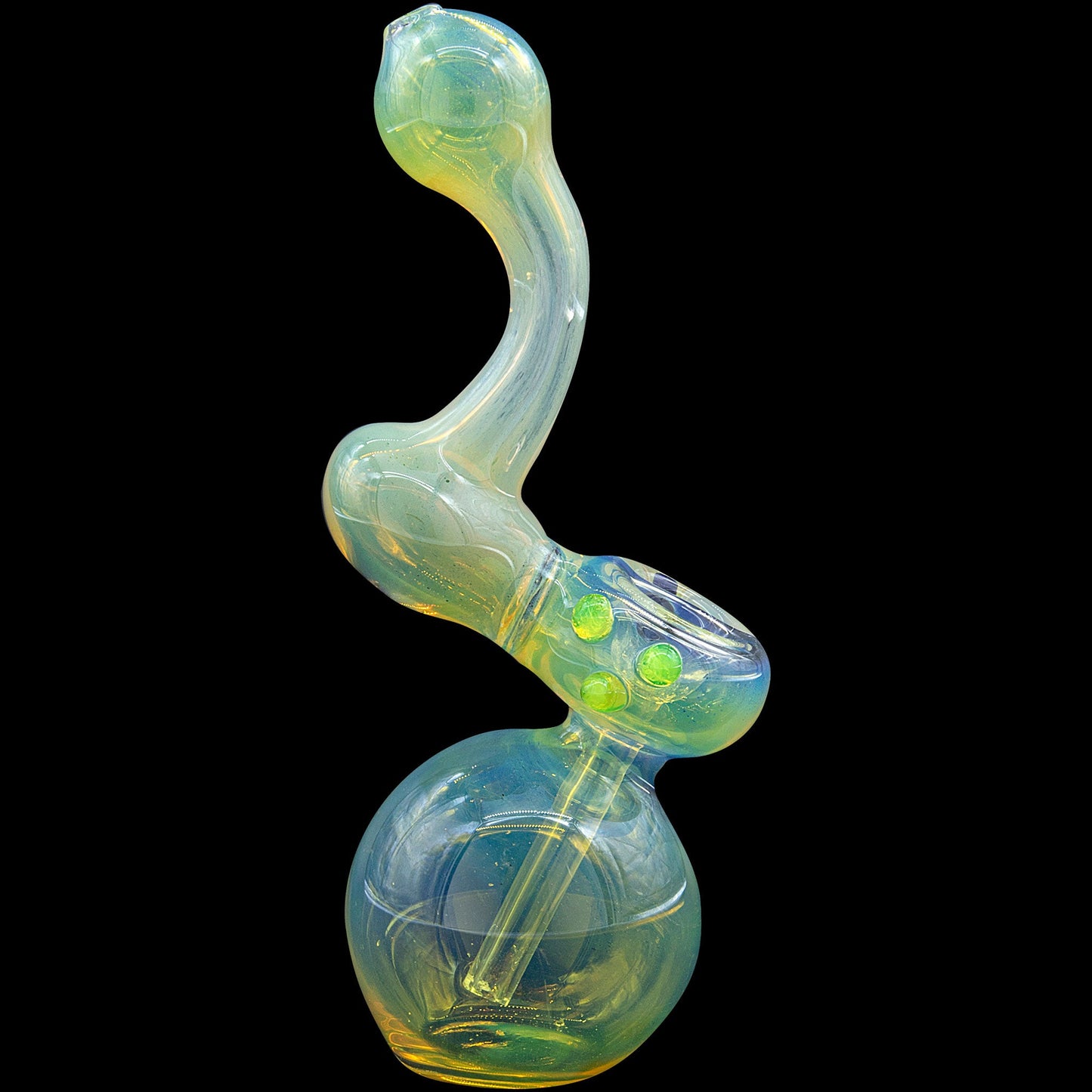 "Silver Sherlock" Fumed Sherlock Bubbler Pipe (Various Colors)