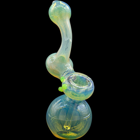 "Silver Sherlock" Fumed Sherlock Bubbler Pipe (Various Colors)