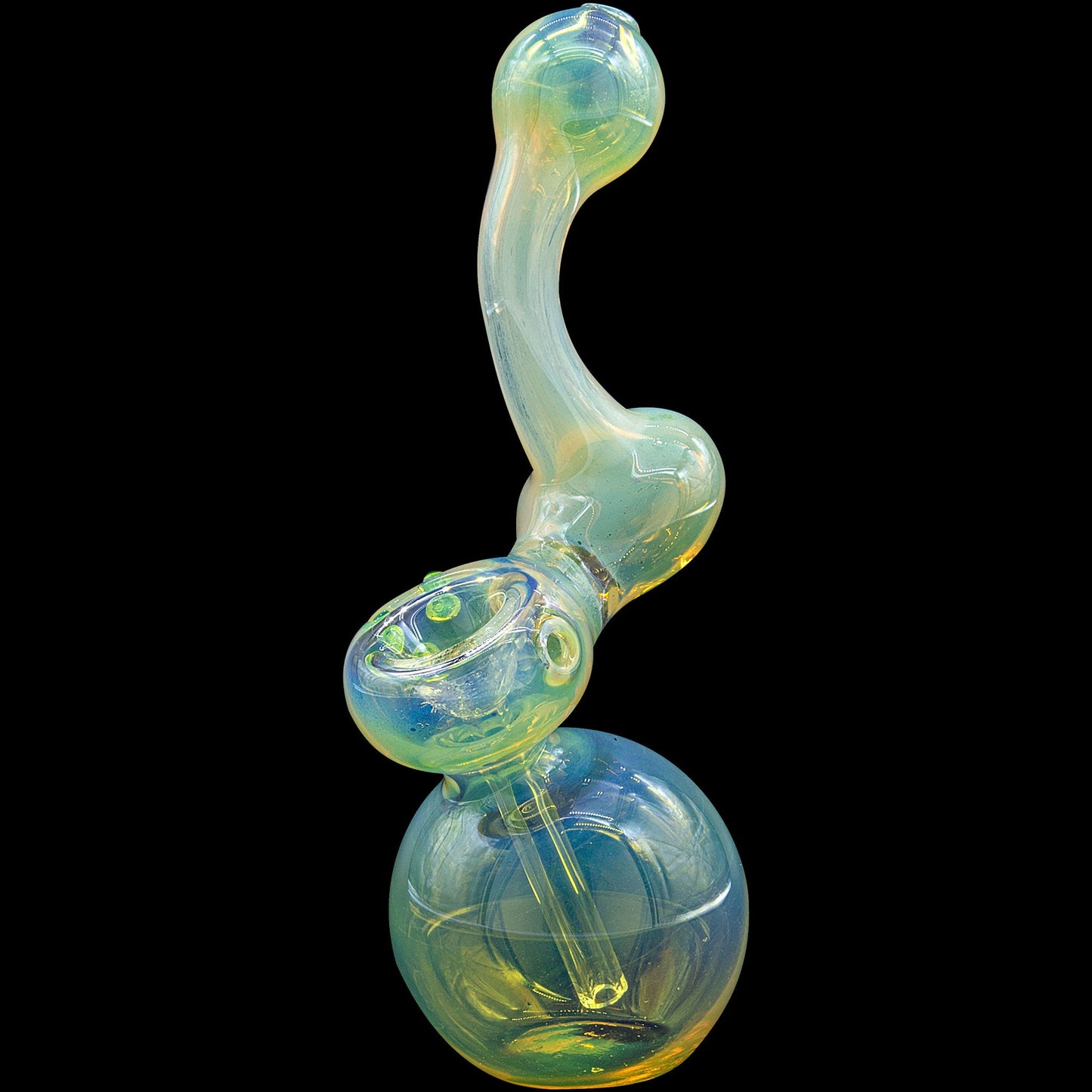 "Silver Sherlock" Fumed Sherlock Bubbler Pipe (Various Colors)