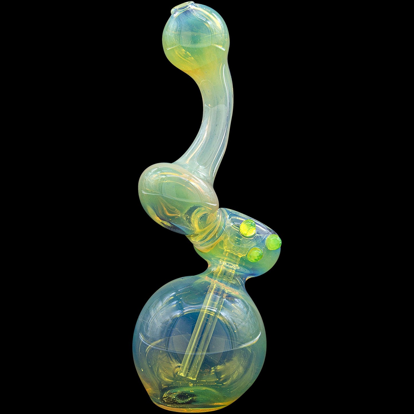 "Silver Sherlock" Fumed Sherlock Bubbler Pipe (Various Colors)