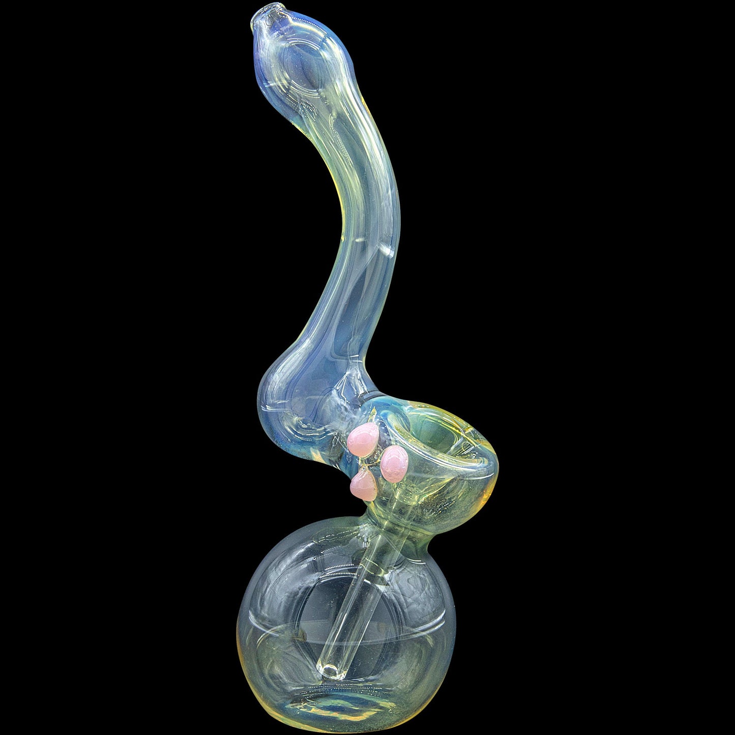 "Silver Sherlock" Fumed Sherlock Bubbler Pipe (Various Colors)