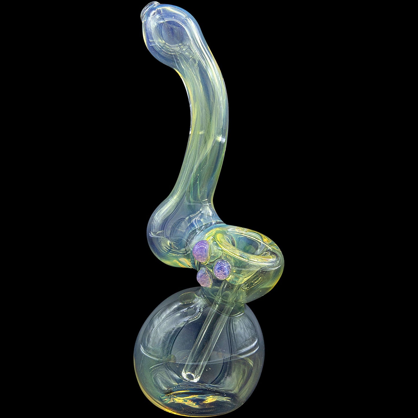 "Silver Sherlock" Fumed Sherlock Bubbler Pipe (Various Colors)