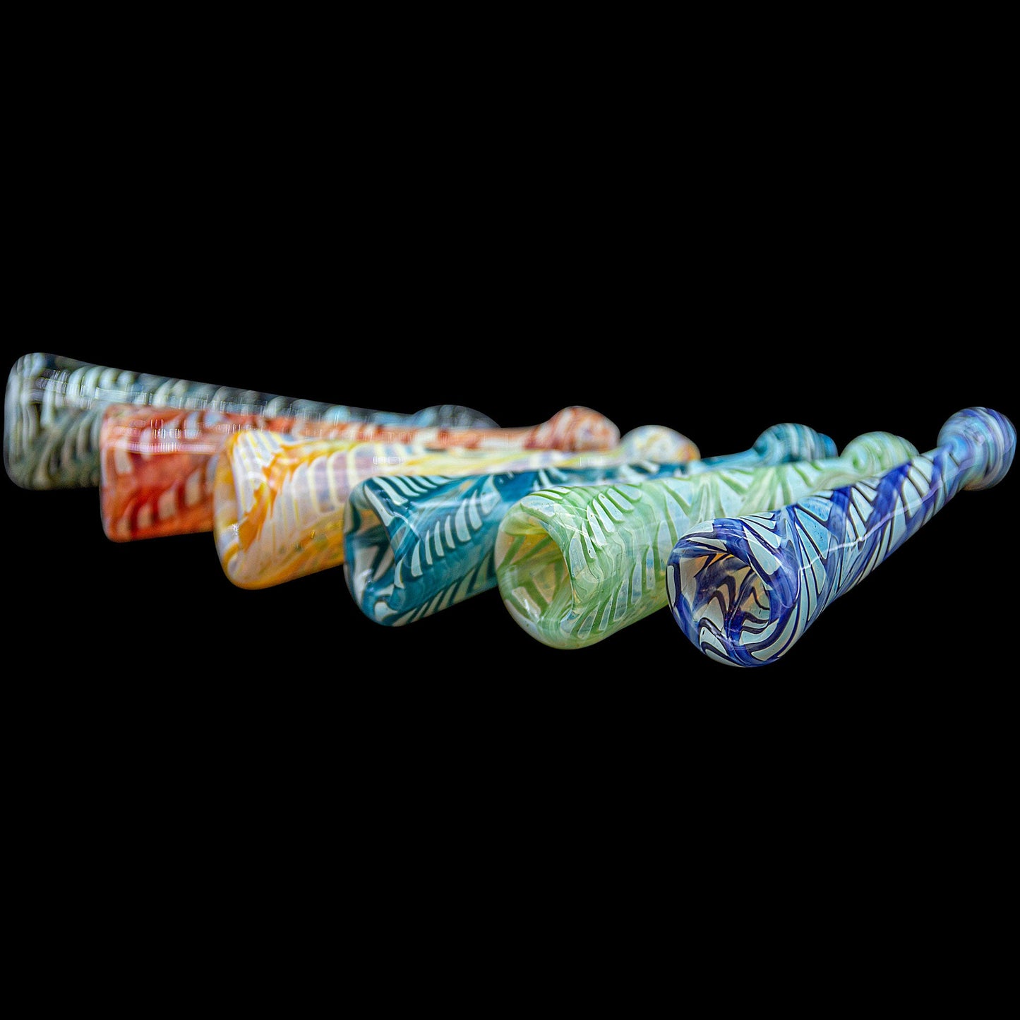 "Typhoon" Colored Chillum