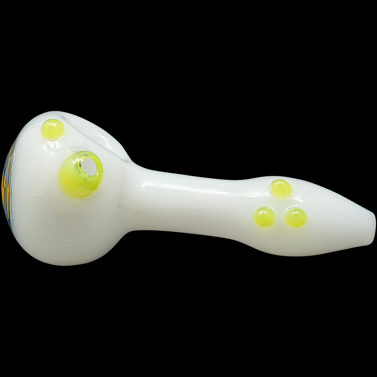 The "Wormhole" Wig-Wag Reversal Ivory Spoon Pipe