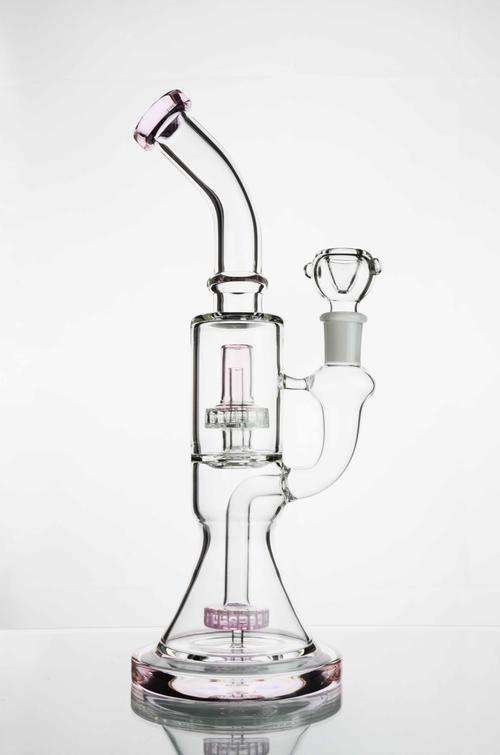 12 Inch Double Matrix Perc Glass Bong