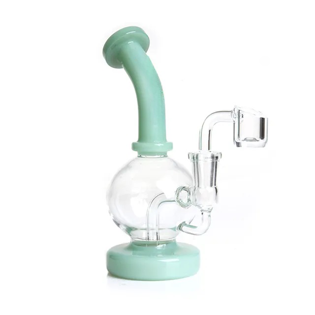 Round Globe Dab Rig w/ Inset Perc