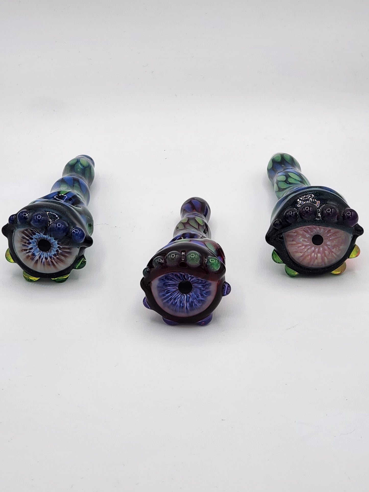 Wright Glass- Eyeball Handpipe