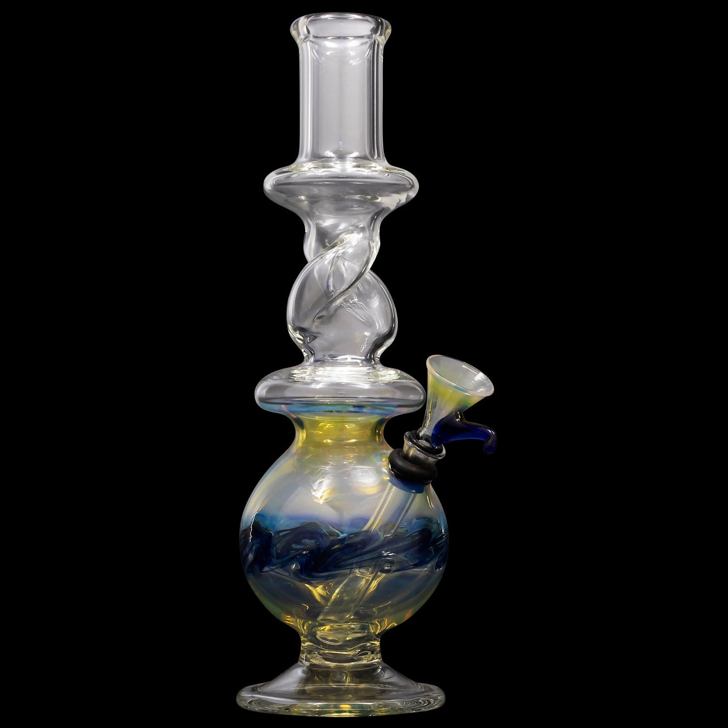 "Typhoon Twister" Glass Bong