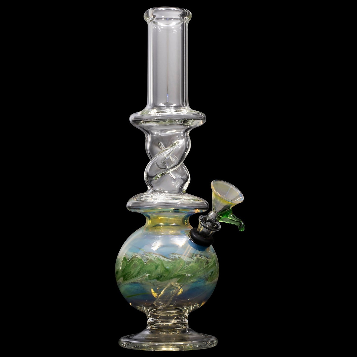 "Typhoon Twister" Glass Bong