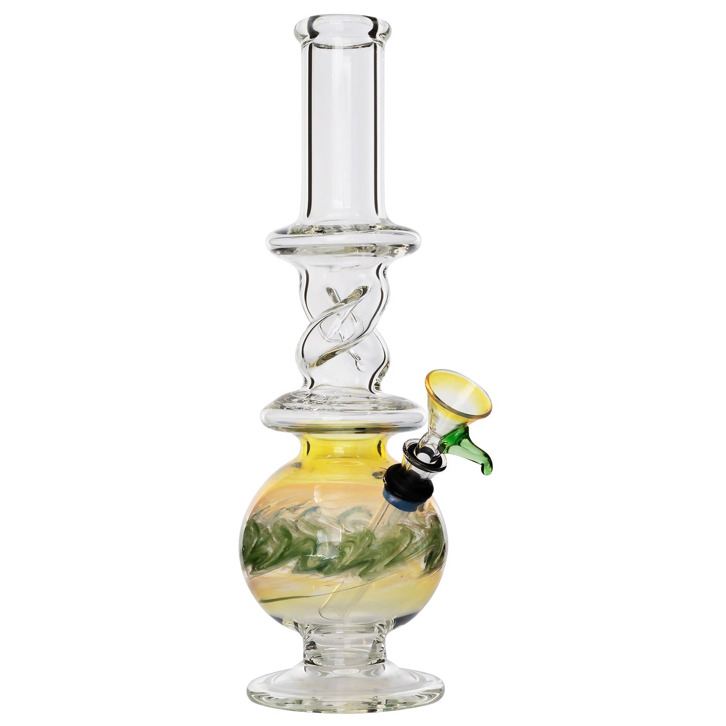 "Typhoon Twister" Glass Bong