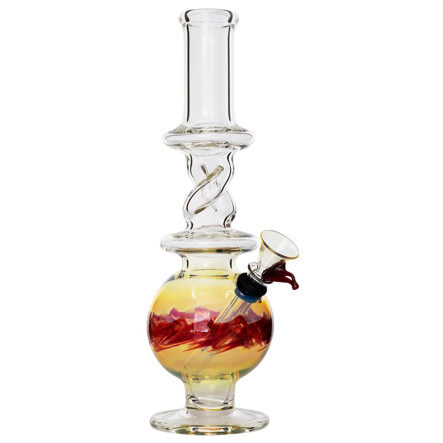 "Typhoon Twister" Glass Bong