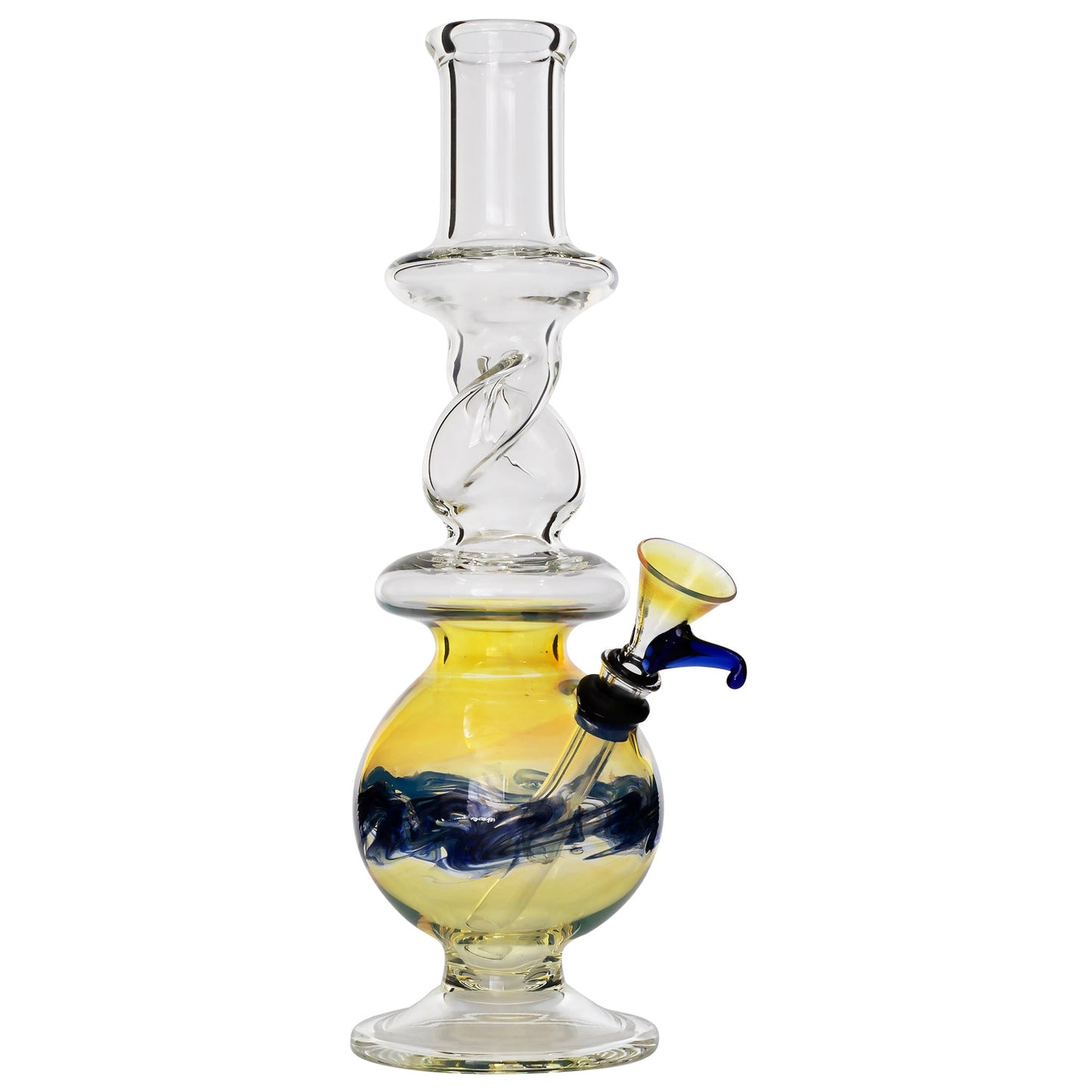 "Typhoon Twister" Glass Bong