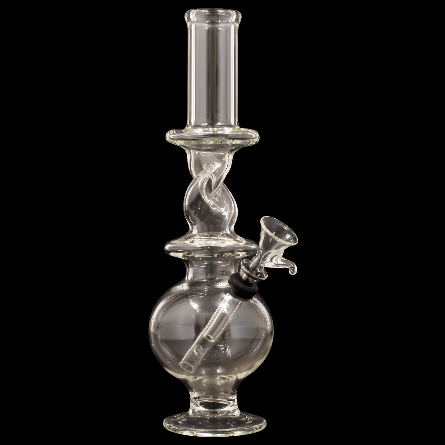 "Typhoon Twister" Glass Bong