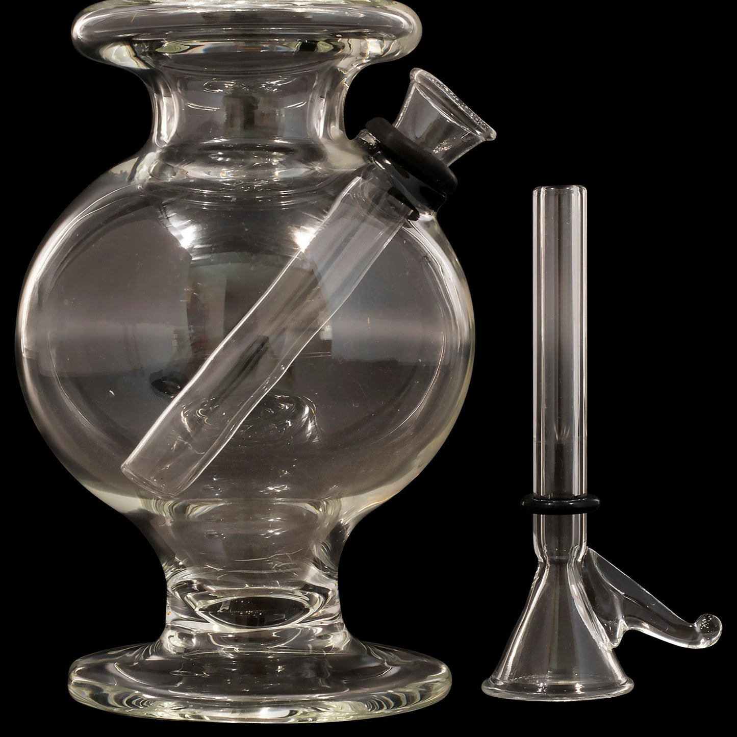 "Typhoon Twister" Glass Bong