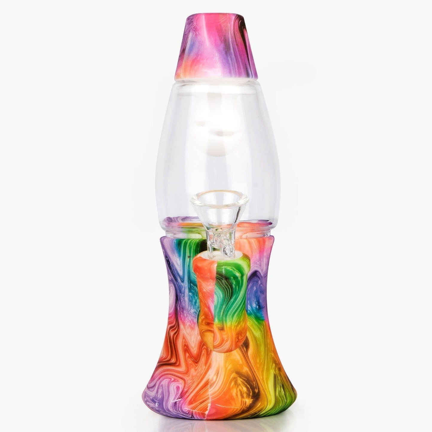 Lava Lamp Silicone Water Bong