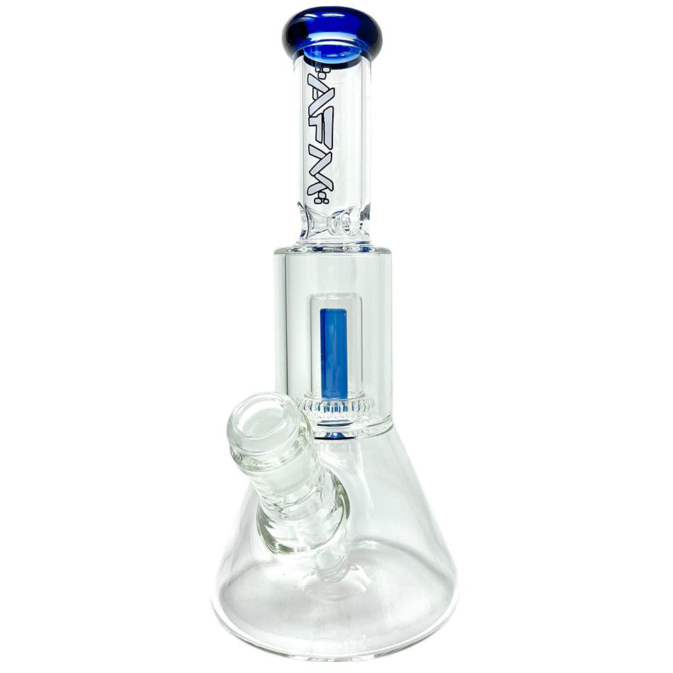 12" AFM Glass UFO Chamber Glass Mini Beaker Bong