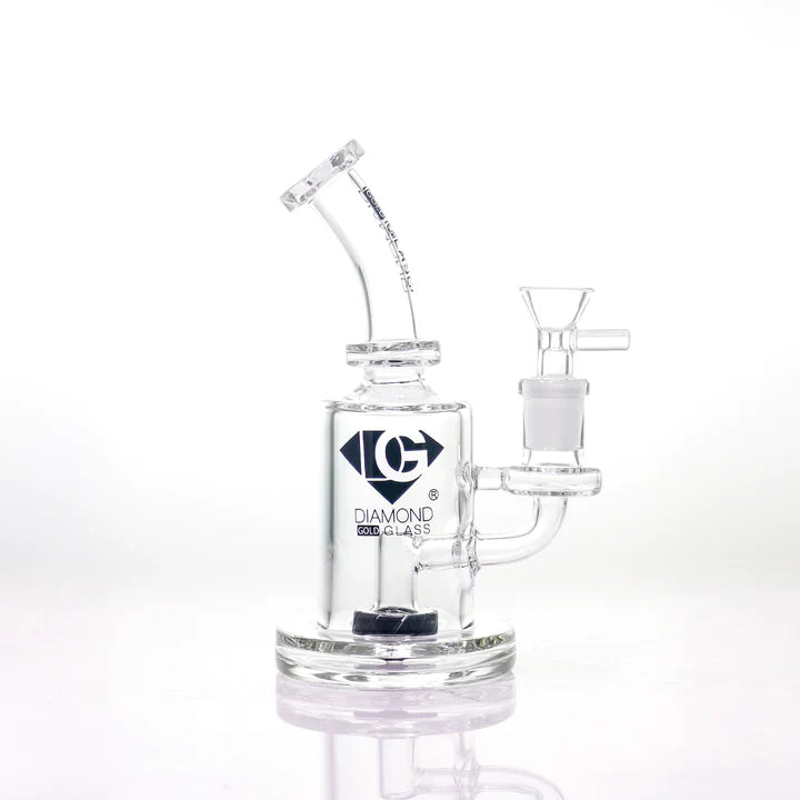 Diamond Glass 7 Inch Dab Rig w/ Showerhead Perc