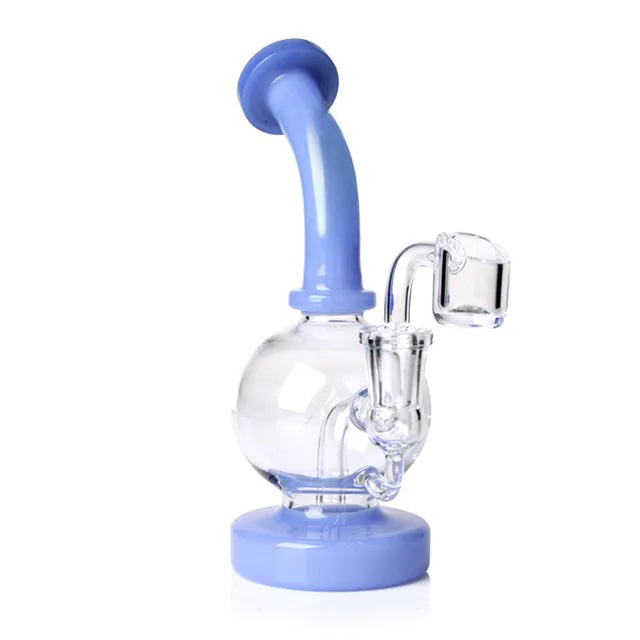 Round Globe Dab Rig w/ Inset Perc